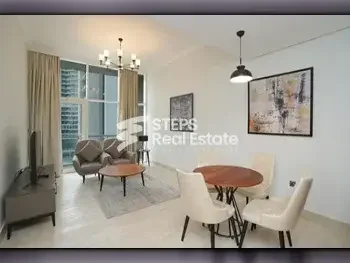 1 Bedrooms  Apartment  For Rent  in Lusail -  Marina District  Fully Furnished