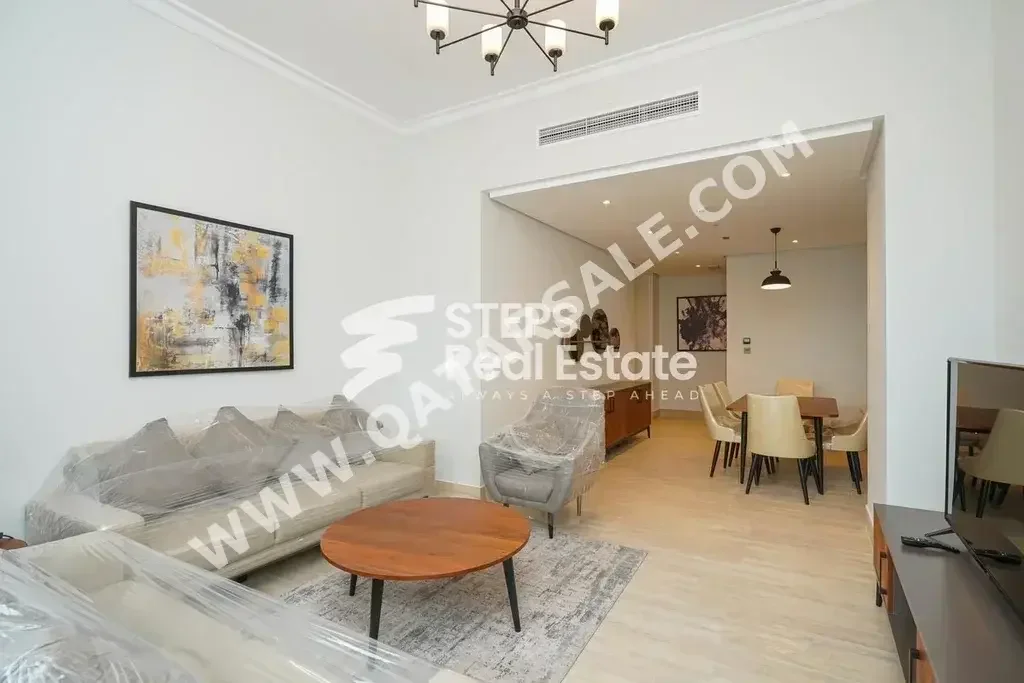 2 Bedrooms  Apartment  For Rent  in Lusail -  Marina District  Fully Furnished