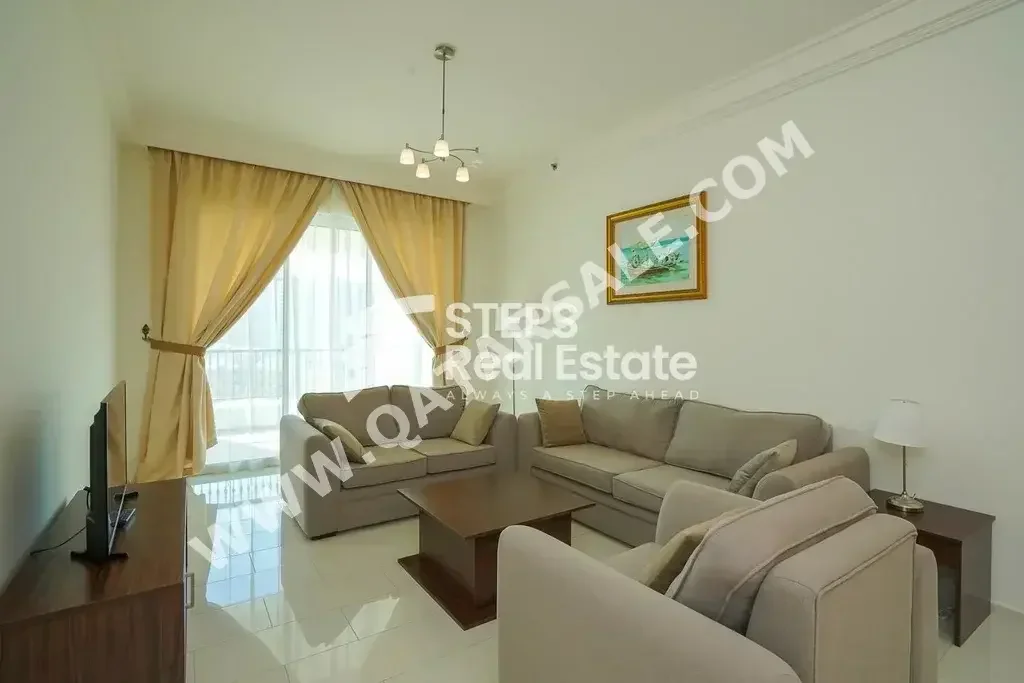 1 Bedrooms  Apartment  For Rent  in Doha -  The Pearl  Fully Furnished