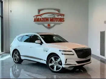 Genesis  GV 80  2021  Automatic  41,000 Km  6 Cylinder  Four Wheel Drive (4WD)  SUV  White  With Warranty