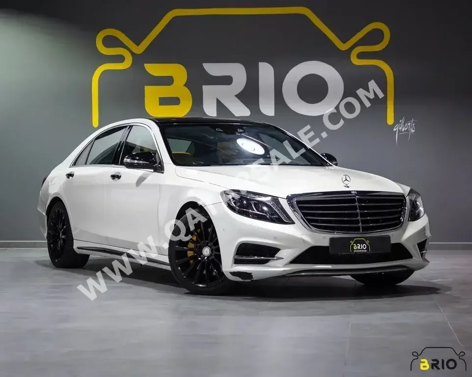 مرسيدس - بنز  اس - كلاس  400 AMG  2015  اوتوماتيك  80,000 كم  6 سلندر  دفع خلفي  سيدان  أبيض  تحت الضمان