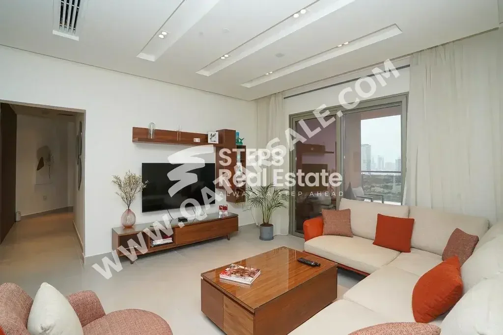 2 Bedrooms  Apartment  For Rent  in Lusail -  Marina District  Fully Furnished