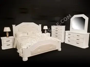 Bedroom Sets - 5 Pieces Set  - White