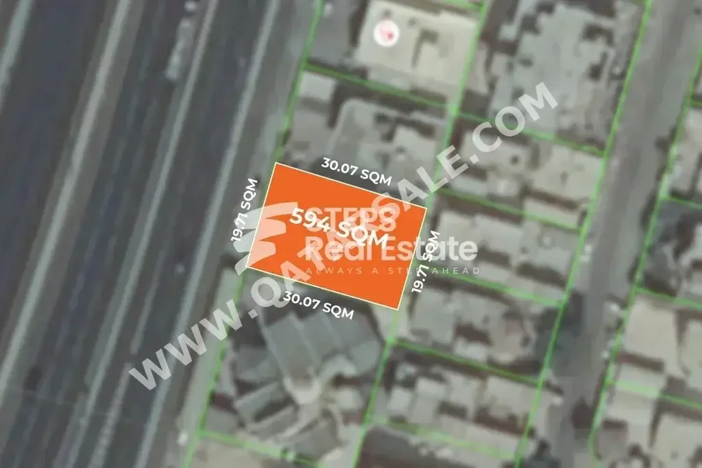 Lands For Sale in Doha  - Nuaija  -Area Size 594 Square Meter