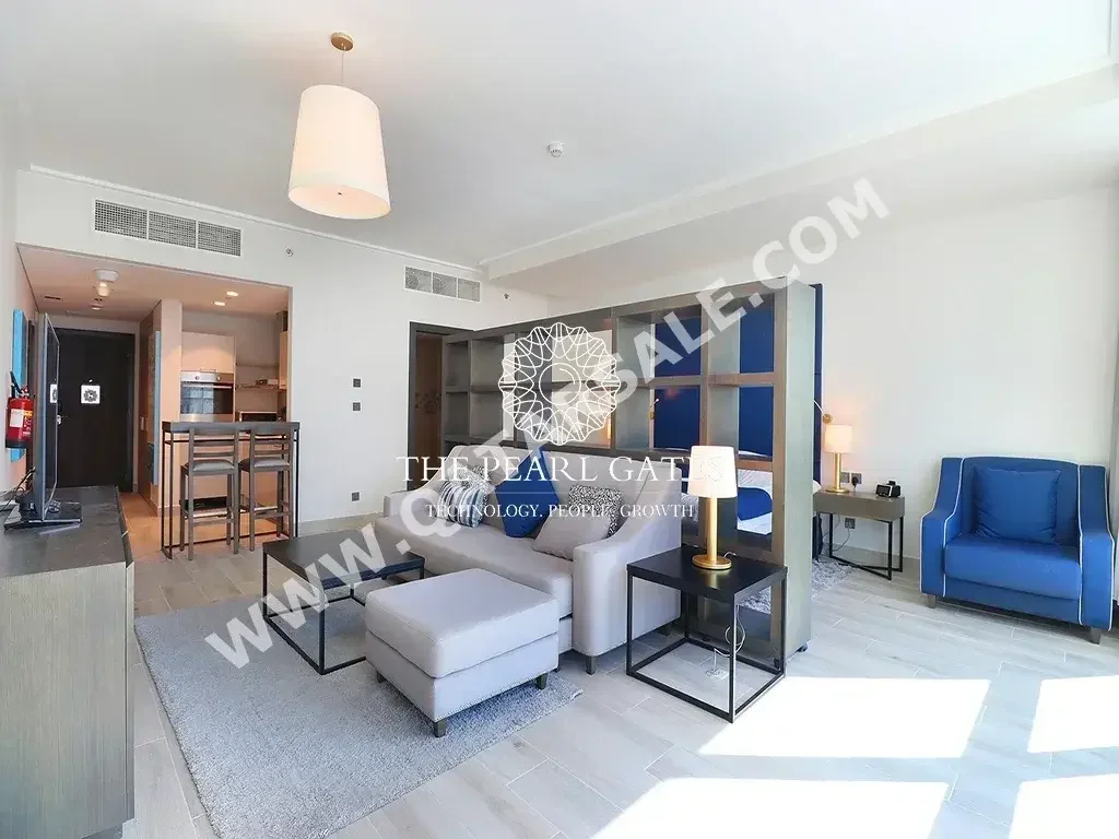 Studio  For Rent  in Doha -  West Bay  Fully Furnished