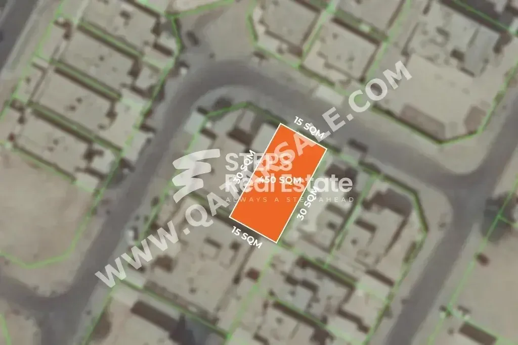 Lands For Sale in Al Khor  - Al Khor  -Area Size 450 Square Meter