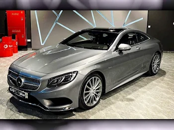 مرسيدس - بنز  اس - كلاس  500 AMG  2015  اوتوماتيك  71,000 كم  8 سلندر  دفع خلفي  كوبيه \ سبورت  فضي