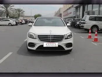 Mercedes-Benz  S-Class  450  2019  Automatic  53,500 Km  6 Cylinder  Rear Wheel Drive (RWD)  Sedan  White  With Warranty