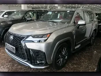 Lexus  LX  600 F Sport  2023  Automatic  0 Km  6 Cylinder  Four Wheel Drive (4WD)  SUV  Sonic Titanium  With Warranty