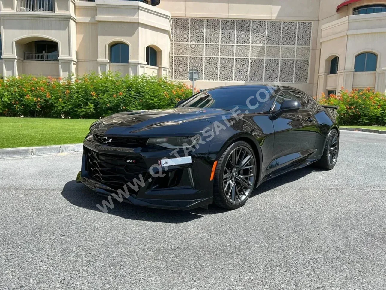 Chevrolet  Camaro  ZL1  2019  Automatic  72,000 Km  8 Cylinder  Rear Wheel Drive (RWD)  Coupe / Sport  Black