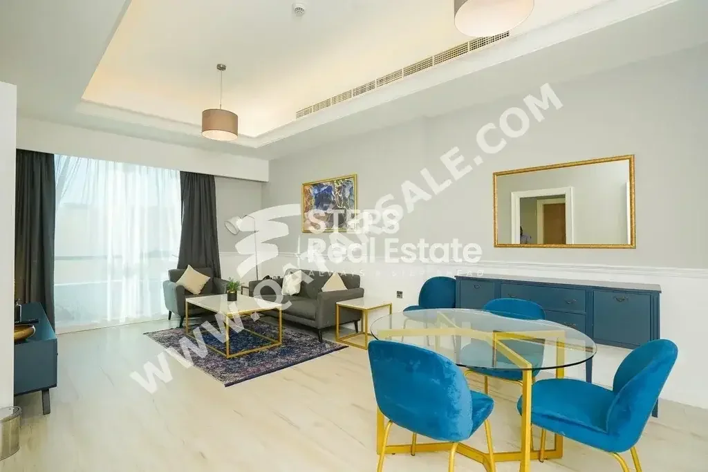 1 Bedrooms  Apartment  For Rent  in Doha -  Al Sadd  Fully Furnished