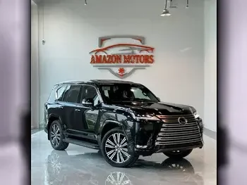 لكزس  ال اكس  600 لكجري  2023  اوتوماتيك  0 كم  6 سلندر  دفع رباعي  اس يو في  أسود  تحت الضمان