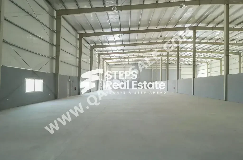 Warehouses & Stores - Al Wakrah  - Barkit Al Awamer  -Area Size: 5000 Square Meter