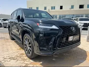 Lexus  LX  600 F Sport  2022  Automatic  38,000 Km  6 Cylinder  Four Wheel Drive (4WD)  SUV  Black  With Warranty