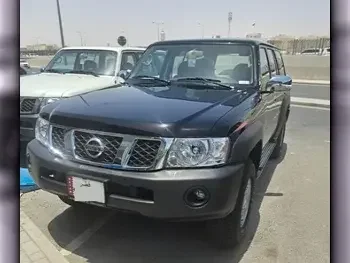 Nissan  Patrol  GL-V  2023  Automatic  0 Km  6 Cylinder  Four Wheel Drive (4WD)  SUV  Black  With Warranty