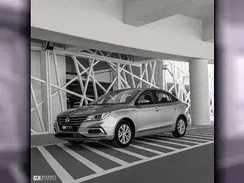 MG MG 5 Silver Sedan For Rent in Qatar