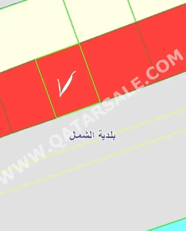 Lands For Sale in Al Shamal  - Al Ruwais  -Area Size 700 Square Meter