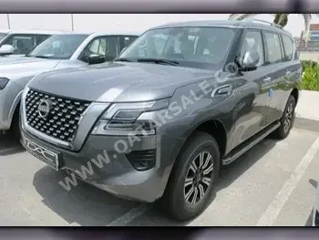 Nissan  Patrol  SE  2023  Automatic  0 Km  6 Cylinder  Four Wheel Drive (4WD)  SUV  Gray  With Warranty