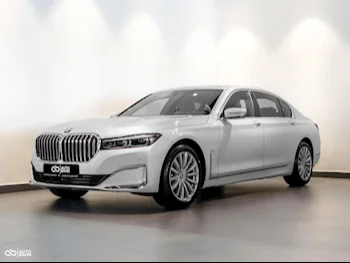 BMW  7-Series  730 Li  2022  Automatic  11,500 Km  4 Cylinder  Rear Wheel Drive (RWD)  Sedan  White  With Warranty