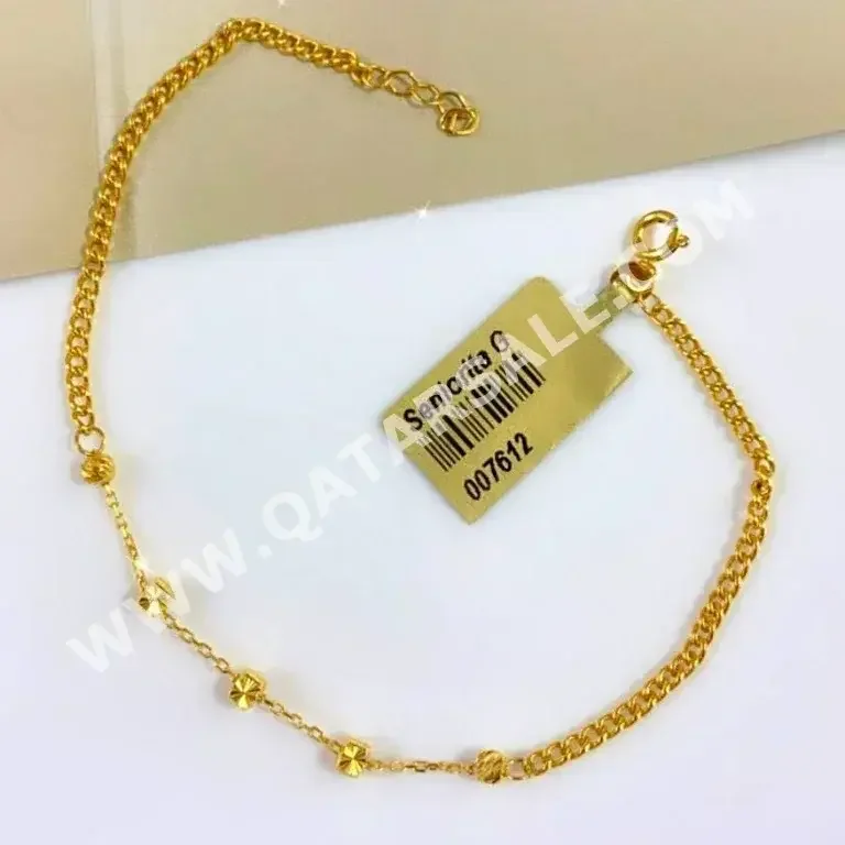 Gold Bracelet  Turkey  Woman  By Item ( Designers )  Yellow Gold  21k