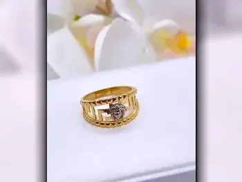 Gold Ring  Italy  Woman  By Item ( Designers )  mixed colour  18k