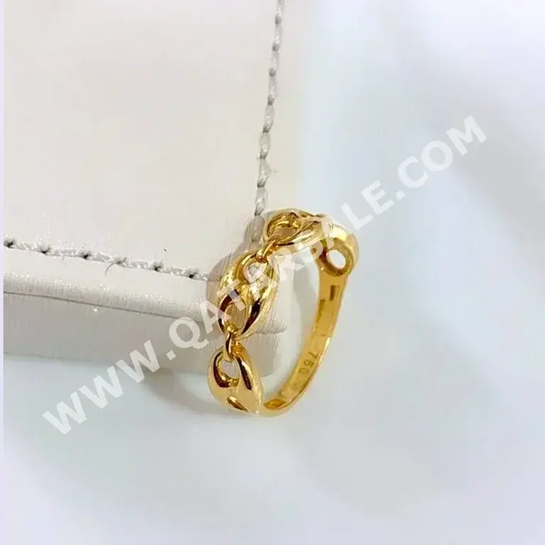 Gold Ring  Italy  Woman  By Item ( Designers )  Yellow Gold  18k