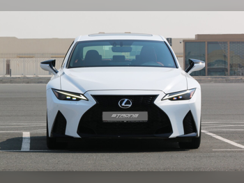 Lexus  IS 350  6 Cylinder  Sedan  White  2023