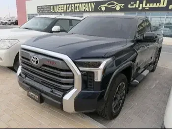 Toyota  Tundra  Limited  2022  Automatic  2,000 Km  6 Cylinder  Four Wheel Drive (4WD)  Pick Up  Blue  With Warranty