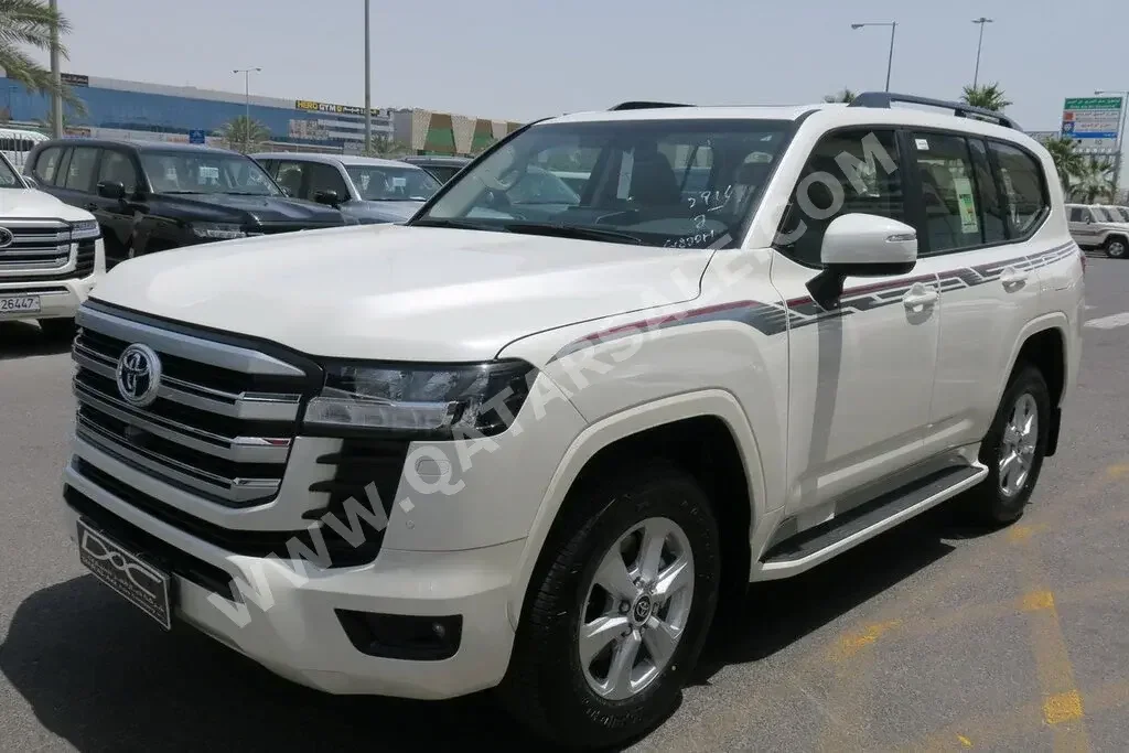 Toyota  Land Cruiser  GXR Twin Turbo  2023  Automatic  0 Km  6 Cylinder  Four Wheel Drive (4WD)  SUV  White  With Warranty