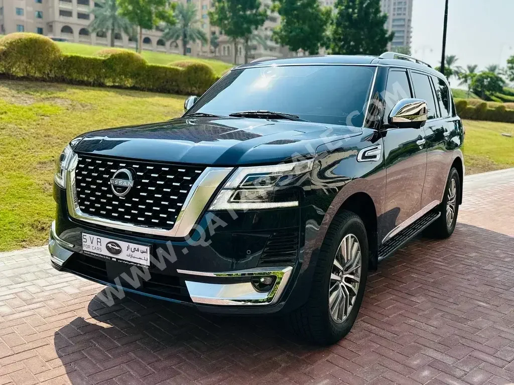 Nissan  Patrol Platinum  8 Cylinder  SUV 4x4  Dark Blue  2021