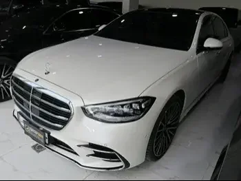 Mercedes-Benz  S-Class  450AMG  2023  Automatic  2,000 Km  6 Cylinder  Rear Wheel Drive (RWD)  Sedan  White  With Warranty