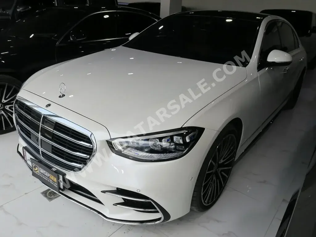 Mercedes-Benz  S-Class  450AMG  2023  Automatic  2,000 Km  6 Cylinder  Rear Wheel Drive (RWD)  Sedan  White  With Warranty