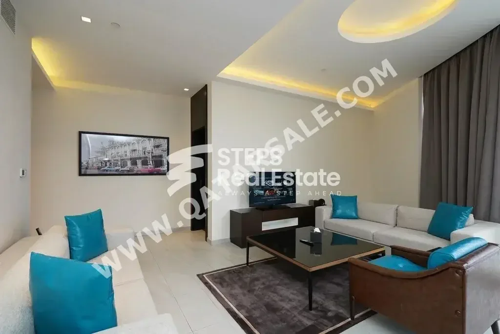 3 Bedrooms  Apartment  For Rent  in Lusail -  Marina District  Fully Furnished