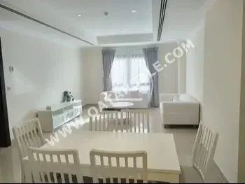 1 Bedrooms  Apartment  For Rent  in Doha -  The Pearl  Fully Furnished