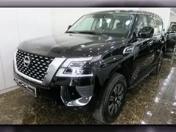 Nissan  Patrol  XE  2023  Automatic  0 Km  6 Cylinder  Four Wheel Drive (4WD)  SUV  Black  With Warranty