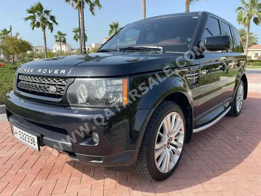 Land Rover  Range Rover  Sport  2013  Automatic  110,000 Km  8 Cylinder  Four Wheel Drive (4WD)  SUV  Black  With Warranty