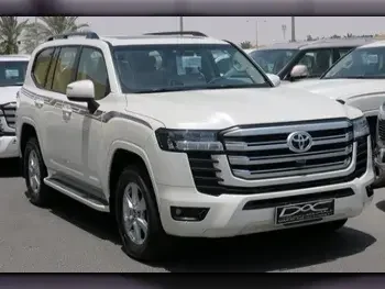 Toyota  Land Cruiser  GXR Twin Turbo  2023  Automatic  0 Km  6 Cylinder  Four Wheel Drive (4WD)  SUV  White  With Warranty