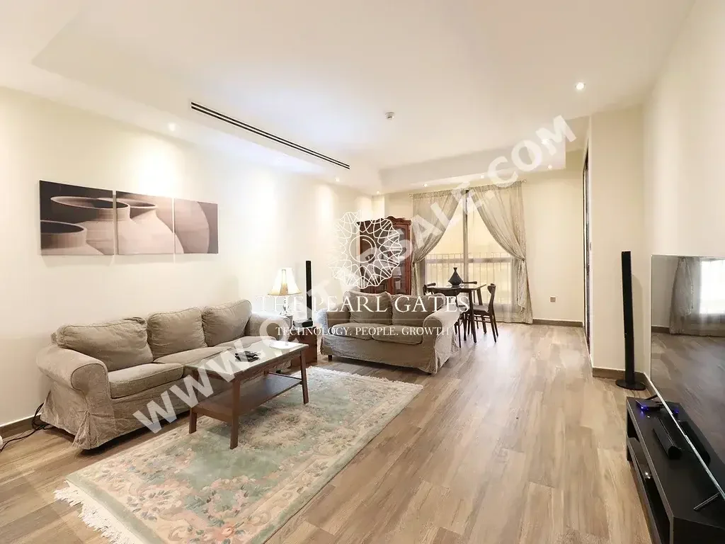 1 Bedrooms  Apartment  For Rent  in Lusail -  Fox Hills  Fully Furnished