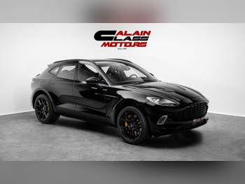 Aston Martin  DB  X  2021  Automatic  13,611 Km  8 Cylinder  All Wheel Drive (AWD)  SUV  Black  With Warranty