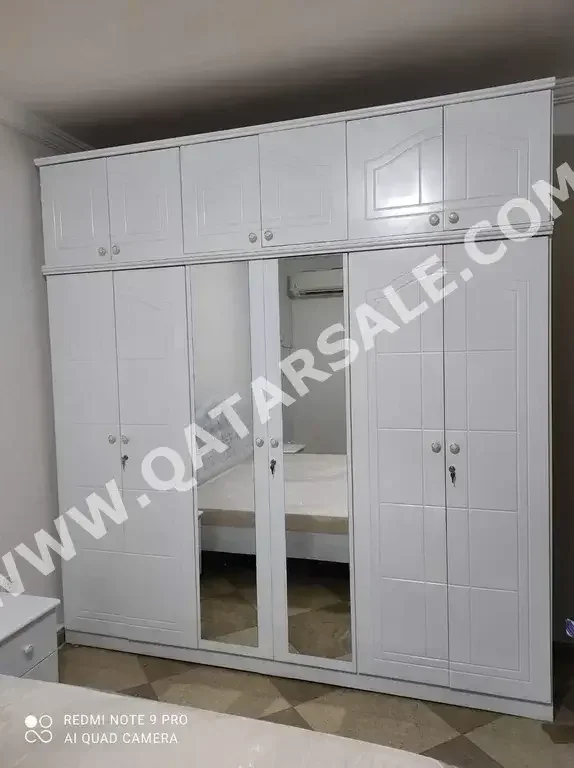 Wardrobes & Dressers - Doha Furniture  - Wardrobes  - White