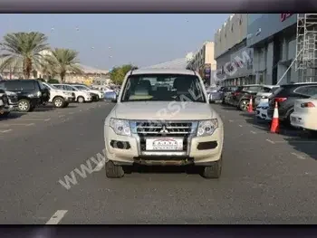 Mitsubishi  Pajero  GLS  2017  Automatic  124,000 Km  6 Cylinder  Four Wheel Drive (4WD)  SUV  White  With Warranty