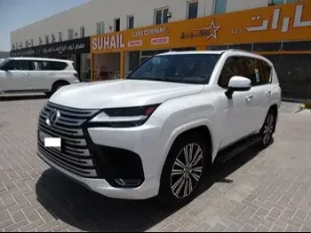 Lexus  LX  600 Luxury  2023  Automatic  0 Km  6 Cylinder  Four Wheel Drive (4WD)  SUV  White  With Warranty