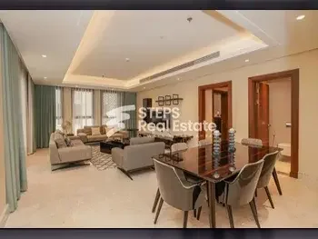 2 Bedrooms  Apartment  For Rent  in Lusail -  Fox Hills  Fully Furnished