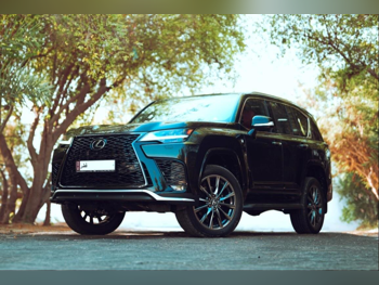 Lexus  LX 600 F-Sport  6 Cylinder  SUV 4x4  Black  2023