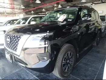 Nissan  Patrol  LE  2023  Automatic  0 Km  8 Cylinder  Four Wheel Drive (4WD)  SUV  Black  With Warranty