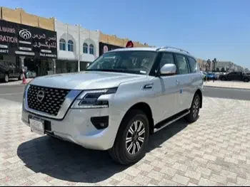 Nissan  Patrol  LE  2023  Automatic  0 Km  8 Cylinder  Four Wheel Drive (4WD)  SUV  Silver  With Warranty