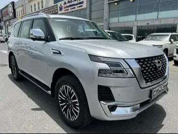 Nissan  Patrol  Platinum  2023  Automatic  0 Km  6 Cylinder  Four Wheel Drive (4WD)  SUV  Silver  With Warranty