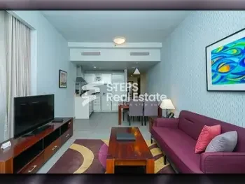 1 Bedrooms  Apartment  For Rent  in Doha -  West Bay  Fully Furnished