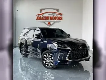 Lexus  LX  570 S  2018  Automatic  113,000 Km  8 Cylinder  Four Wheel Drive (4WD)  SUV  Dark Blue