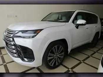 Lexus  LX  600 Luxury  2023  Automatic  0 Km  6 Cylinder  Four Wheel Drive (4WD)  SUV  White  With Warranty